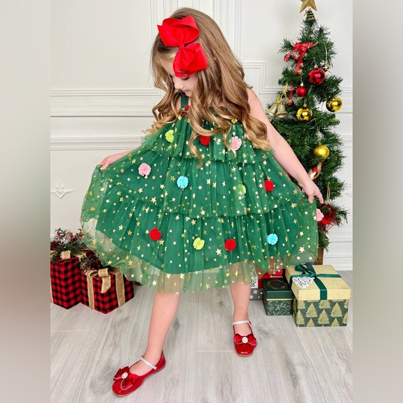 ✨💖𝑳𝒐𝒍𝒂 & 𝑻𝒉𝒆 𝑩𝒐𝒚𝒔 𝑪𝒉𝒓𝒊𝒔𝒕𝒎𝒂𝒔 𝑶𝒓𝒏𝒂𝒎𝒆𝒏𝒕 𝑺𝒕𝒂𝒓𝒓𝒚 𝑻𝒖𝒍𝒍𝒆 𝑫𝒓𝒆𝒔𝒔💖✨ - Picture 5 of 5